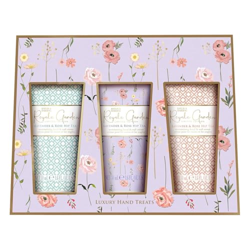 Baylis & Harding Royale Garden Lavender & Rosehip Tea Luxury Hand Treats Gift Set - Vegan Friendly