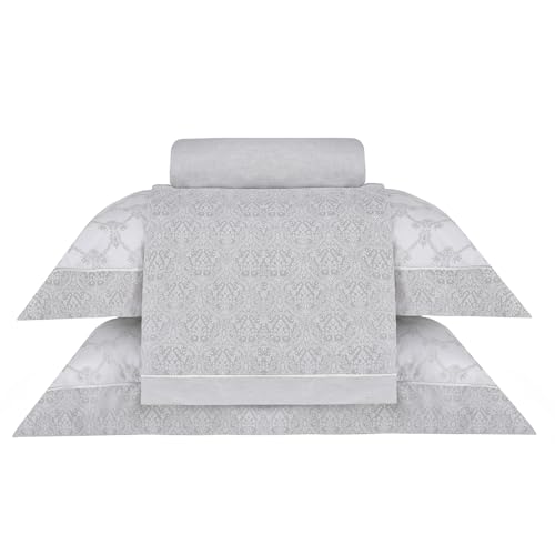 Buddemeyer Jogo de Cama Super King Gran Percalle Valence Estampado 4 peças