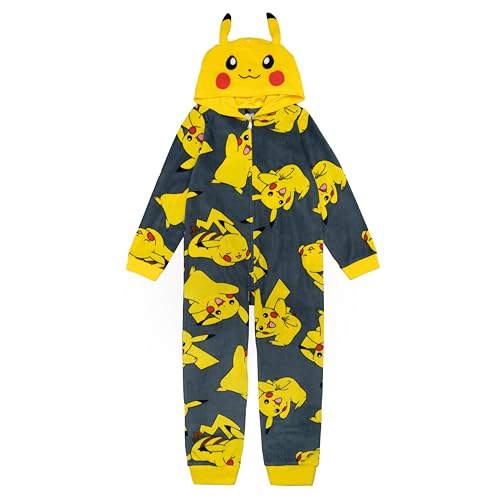 Pokemon Boys', Hooded Blanket Sleeper, Comfortable Pajamas, Soft & Cute for Kids, 4