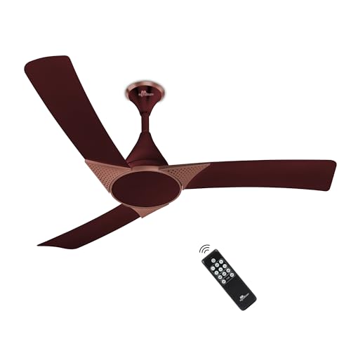 RR Signature Raptor 1200mm BLDC Designer Ceiling Fan | 350 RPM, 32W Low Power | 60% Energy Saving | 4 Smart Modes | High Airflow | Low Noise | 2-Year 