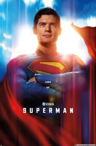 Trends International DC Studios Superman (2025) - Close-Up One Sheet Wall Poster, 34L x 22.4W, Unframed Version