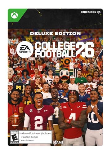 College Football 26: - PRE-PURCHASE - Deluxe Edition - Xbox Series X|S [Digital Code]