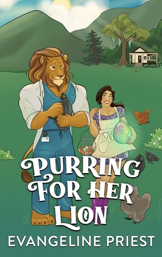 Purring for Her Lion (By: Evangeline Priest) cover