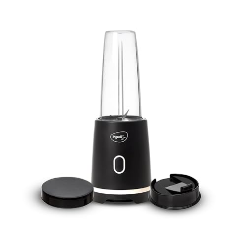 Pigeon By Stovekraft Pure | Grinder Juicer Blender Smoothie Maker All-in-1 Machine | 300 Watt | 1 Jars- Multiuse Jar 500ml, 1 Sipper, 1 Cap |1 Blades|