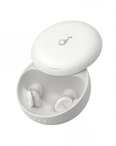 soundcore Sleep A30 by Anker Sleep Earbuds, Smart Active Noise Cancelling Sleep Headphones, Adaptive Snore-Masking System, Ultra-Comfort for Side Sleepers, 45H Playtime