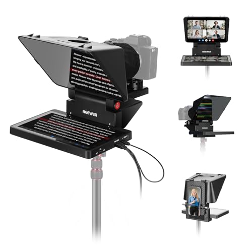 NEEWER 2 in 1 Teleprompter 11" mit Monitor für Windows MacOS, X11