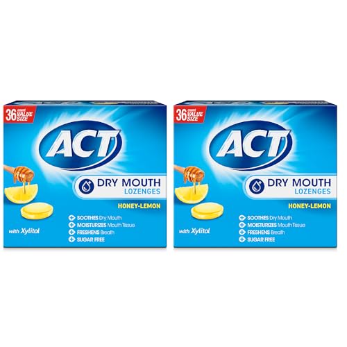 Act Dry Mouth Lozenges With Xylitol Soothes Moisturizes And Freshens