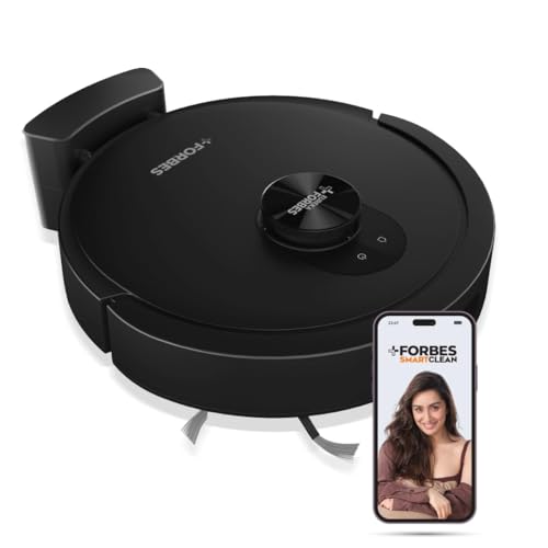 SmartClean Home Mapping Turbo, 7000Pa HyperSuction Robotic Vacuum Cleaner | LiDAR 3.0 & Quick Home Mapping | Wet Mopping | 3-Hour Run Time | Smart App