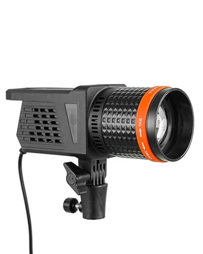 Kodak V60 Video Light Slim Design with Adjustable Color Temp 3200K-5500K|90CRI |4 Different Color Filters|Battery Power Indicator|Angle Adjustment Kno