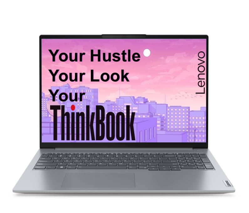 Lenovo ThinkBook 16, AMD Ryzen 7 7735HS, 16GB RAM, 512GB SSD, WUXGA IPS 16", Windows 11 Home, 1.7kg, 21MWA0AUIN, Backlit Keyboard, Fingerprint, 300 Ni