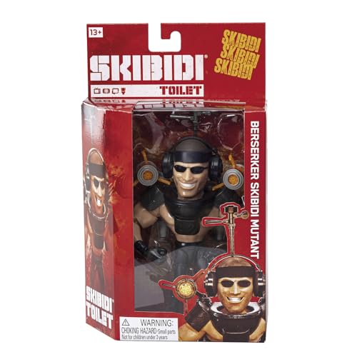SKIBIDI Toilet Deluxe Figure - Series 2, 6" Collectible Figures, YouTube Animation Sensation, Officially Licensed Toilet Merch - Detainer Astro Toilet
