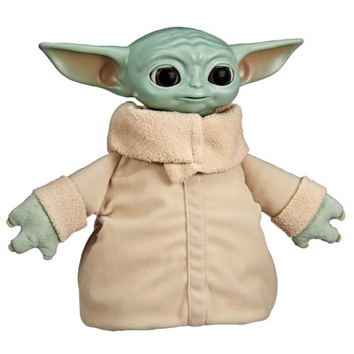 ⚡ BLITZDEAL (-71%) Star Wars Action-Freund Grogu, 25 cm große animatronische, interaktive Action-Figur The Mandalorian & Grogu, Spielzeug für Kinder ab 4 Jahren