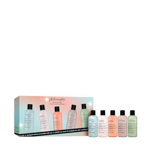 philosophy Bath & Body Holiday Shower Gel Set 3 fl oz 5-Pc Set (Holiday FY26)