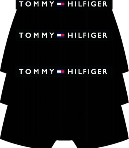 (-33%) Tommy Hilfiger Herren 3P Rib Trunk UM0UM03884 Trunk, Gelb (Schwarz/Schwarz/Schwarz), M