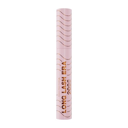 (-31%) Max Factor 2000 Calorie Long Lash Era Mascara, Tubing Mascara für sichtbar längere Wimpern, wischfest, Fb. 001 Black