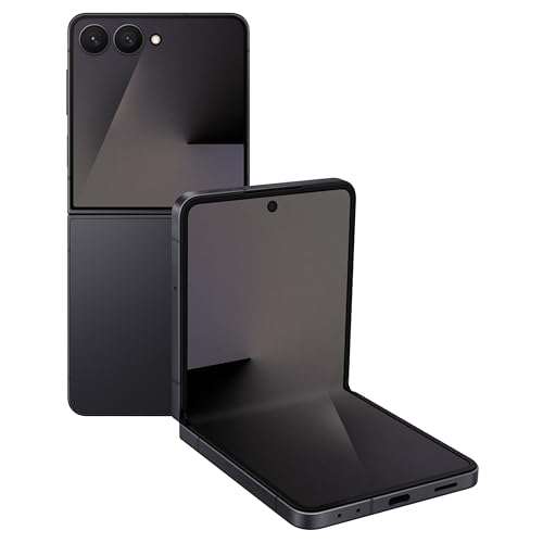 Samsung Galaxy Z Flip7 5G Smartphone with Galaxy AI (JetBlack, 12GB RAM, 512GB Storage), Ultra Sleek Design with 50MP High-Resolution Camera, Exynos 2