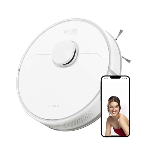 DREAME F10 Robot Vacuum and Mop Combo, 13,000Pa Suction, 300min Runtime, Smart LiDAR Navigation, 2-in-1 Cleaning with App & Voice Control