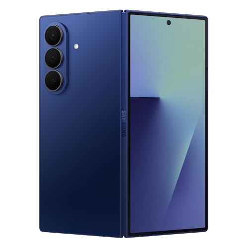 Samsung Galaxy Z Fold7 5G Mobile with Galaxy AI (Blue Shadow, 12GB RAM, 256GB Storage), Ultra Sleek Design with 200MP Camera, Ultra-Smooth Gaming with
