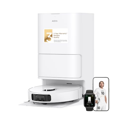 (-26%) MOVA E40 Ultra Saugroboter, Selbstreinigende Station & Ausfahrbarer Mopp