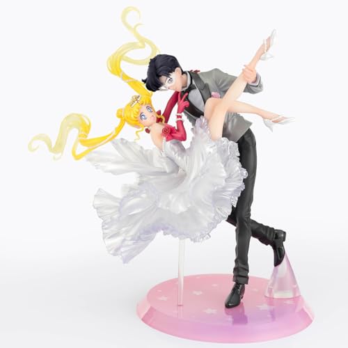 TAMASHII NATIONS - Sailor Moon - Usagi & Tuxedo Mask [Moonlight Glow Edition] FiguartsZERO chouette Collectible Figure