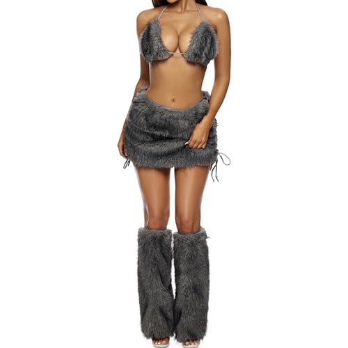 Forplay Women's Full Moon Wolf Costume