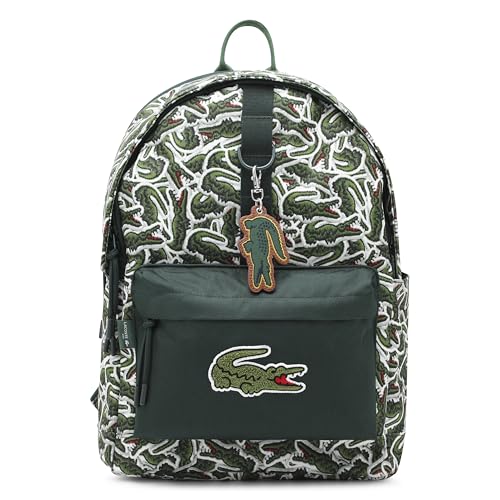 Lacoste Accessories Classic Backpack, Green Croc, O/S