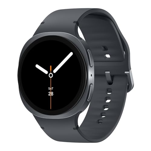 Samsung Galaxy Watch8 (44mm, Bluetooth, Graphite) with 3nm Processor | Dual GPS | Sapphire Glass & Armor Aluminum | 5ATM & IP68 | BP, ECG, IHRN & Vasc