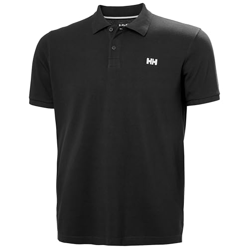 🔥 STARKER PREIS (-44%) Helly Hansen Herren Transat Polo 2.0, Schwarz, XL