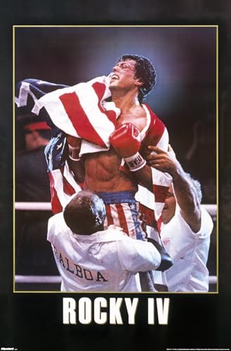 Trends International Rocky IV (1985) - One Sheet Wall Poster, 34L x 22.4W, Premium Unframed Version