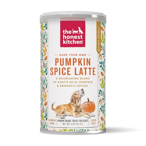 The Honest Kitchen Pumpkin Spice Latte, 4oz Canister