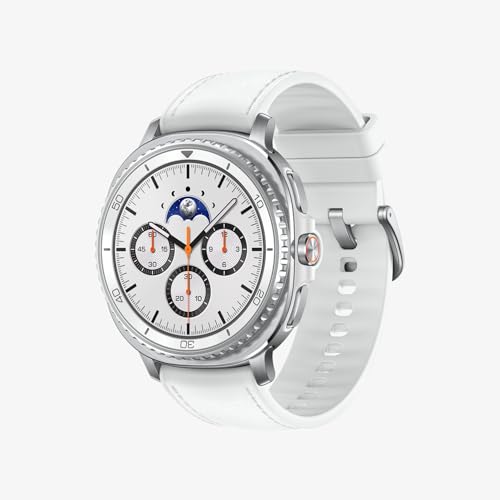 Smartwatch Samsung Galaxy Watch8 Classic 46mm, Branco | LTE, Galaxy AI
