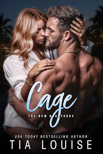 Cover of CAGE: A single-dad, roommates-to-lovers, hockey romance. (The New Bradfords)