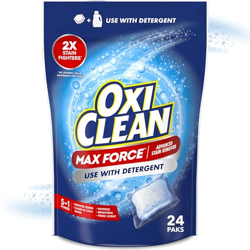 Oxiclean Max Force Advanced Stain Remover Power Paks Color Safe