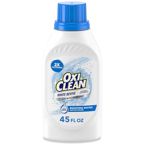 White Revive Whitener And Stain Remover Liquid Additive Water