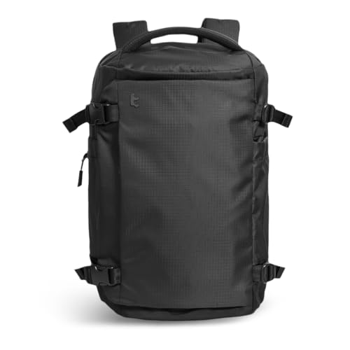 tomtoc Travel Backpack 28L, TSA Friendly Flight Approved Carry-on Luggage, Personal Item Travel Bag, Water-resistant Lig