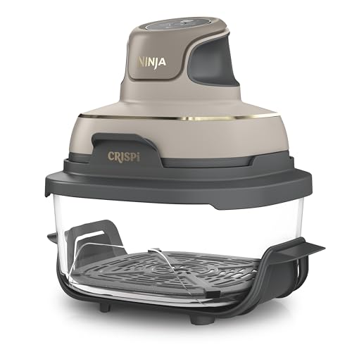 🔥 STARKER PREIS (-38%) Ninja CRISPi tragbare Air fryer Heißluftfritteuse, Stone Gold FN101EUSTGD