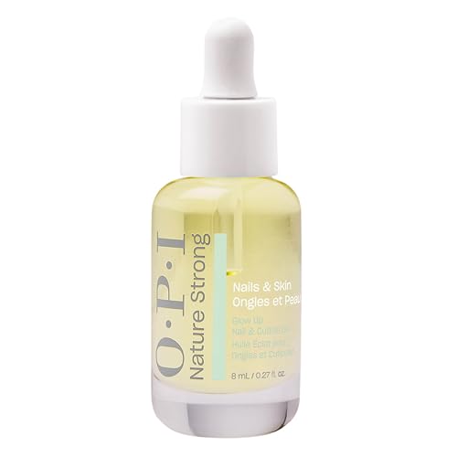 (-26%) OPI Nature Strong Nails & Skin Glow Up Nagel- & Nagelhautöl – Mit Inhaltsstoffen natürlichen Ursprungs und Vitamin E | Nagelöl für strapazierte Nägel, 8 ml