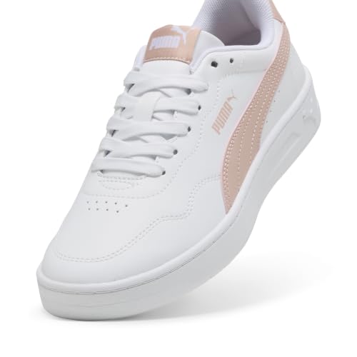 Tênis Puma Court Lally Feminino, Branco e Rosa, 37