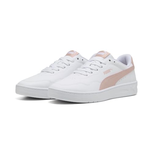 Tênis Puma Court Lally Feminino, Branco e Rosa, 34