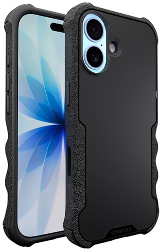 Smartish® iPhone 17 MagSafe Case - Gripzilla Protective Magnetic Case [Rugged + Tough] Heavy Duty Grip Armored Cover w/Drop Tested Protection for Apple iPhone 17 - Black Tie Affair