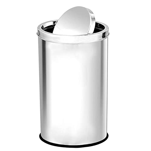 Swing Bin – 8 x 12 I Heavy-Duty Perforated Steel Waste Bin I Ideal for Home, Office & Industrial Use I Easy to Clean & Maintain I Practical & Reliable