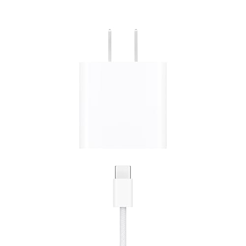 Apple 20W USB-C Power Adapter and 60W USB-C Charge Cable (1 m): Fast and Convenient Charging, Type C Wall Charger