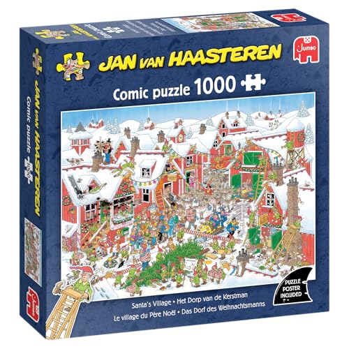Jan van Haasteren - Het Dorp van de Kerstman (1000 stukjes)