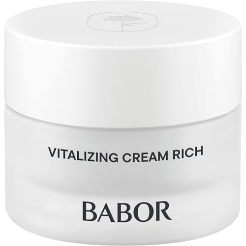 (-39%) BABOR Vitalizing Cream rich, Gesichtscreme für müde und regenerationsbedürftige Haut, Revitalisierende Feuchtigkeitspflege, Reichhaltig, Vegane Formel, 50 ml
