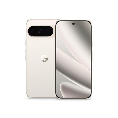 Google Pixel 10 Pro XL - Unlocked Android Smartphone - Gemini AI Assistant, Triple Rear Camera System, Fast-Charging 24+ Hour Battery, and 6.8" Super Actua Display - Porcelain - 256 GB (2025 Model)