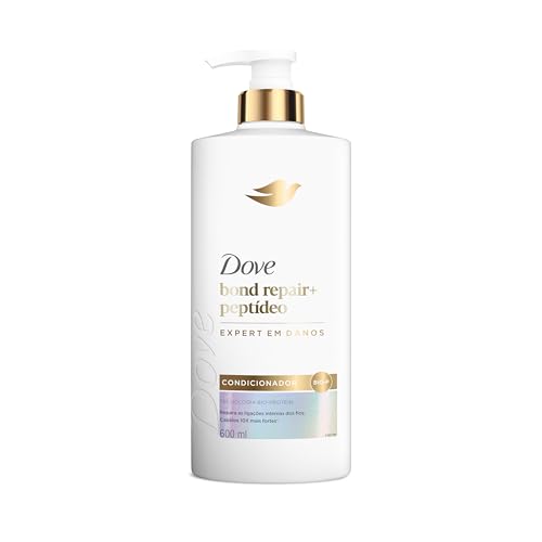 Dove Condicionador Bond Intense Repair + Peptídeo 600ml Pump