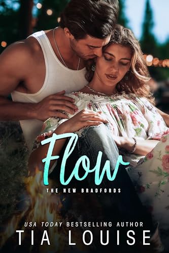 Cover of FLOW: A friends-to-lovers, fake dating hockey romance. (The New Bradfords)