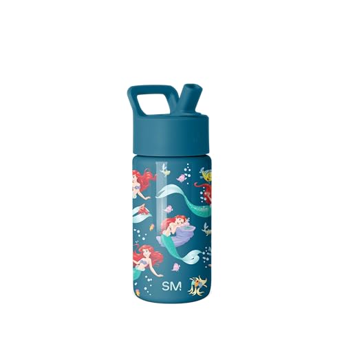 Simple Modern Disney Little Mermaid Kids Water Bottle & Toddler Cup | 14oz