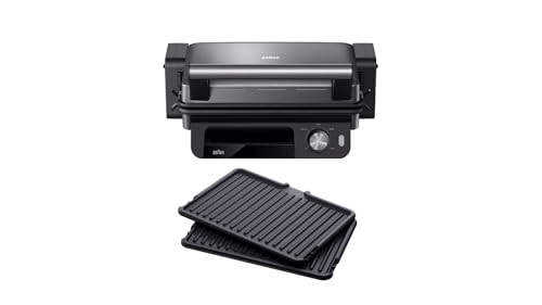 (-36%) Braun MultiGrill 5 3in1 Grillpositionen Kontaktgrill BBQ Ofen Dunkelgrau