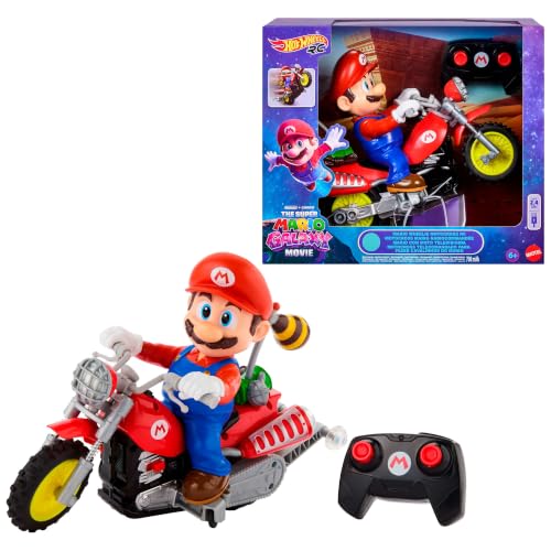 🔥 STARKER PREIS (-46%) Hot Wheels Mario Wheelie Motocross RC, ferngesteuertes Motorrad
